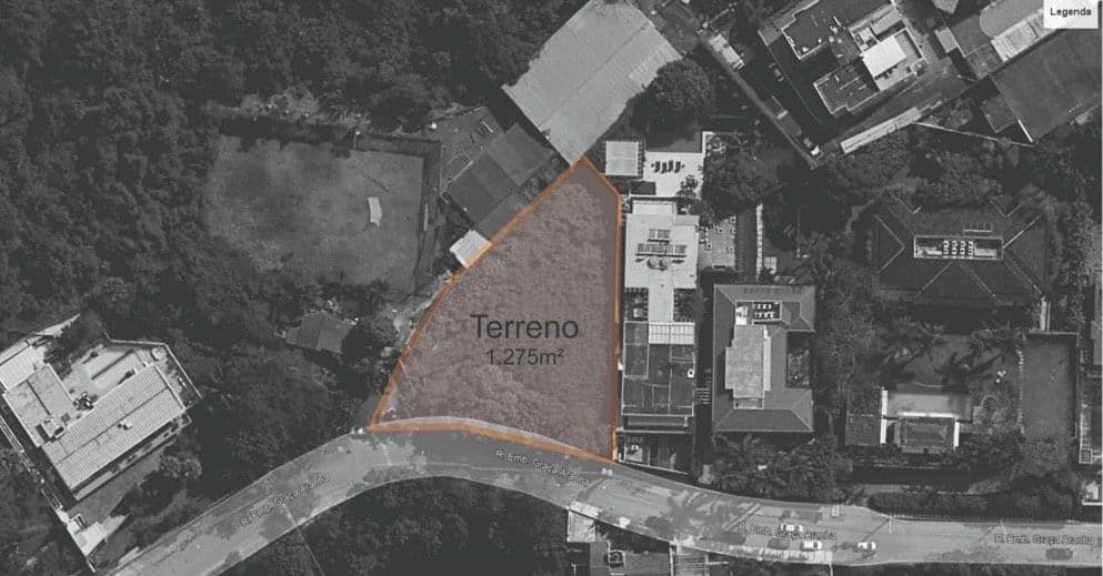 Terreno 1275m² - Leblon